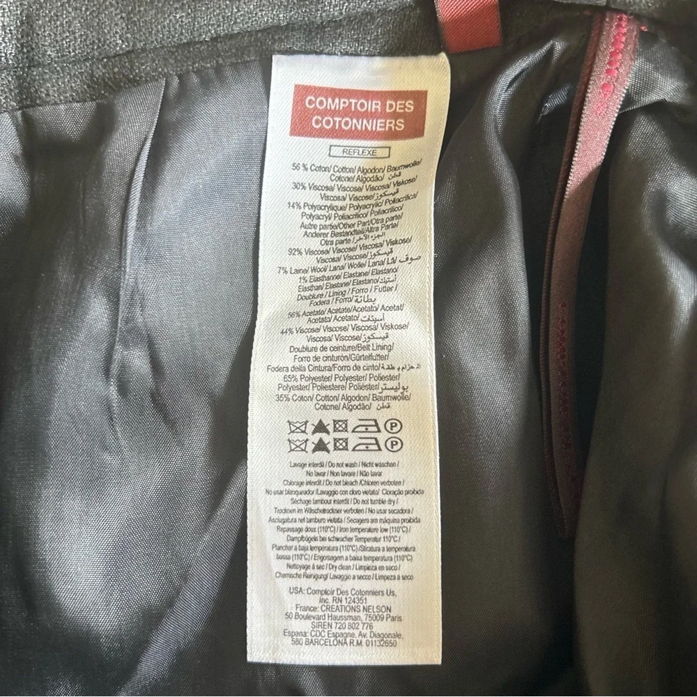 Comptoir Des Cotonniers | Tweed A-Line Patterned Skirt